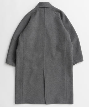 【26AUTUMN PRE-ORDER】Super 140 Balloon Sleeve Wool Long Coat