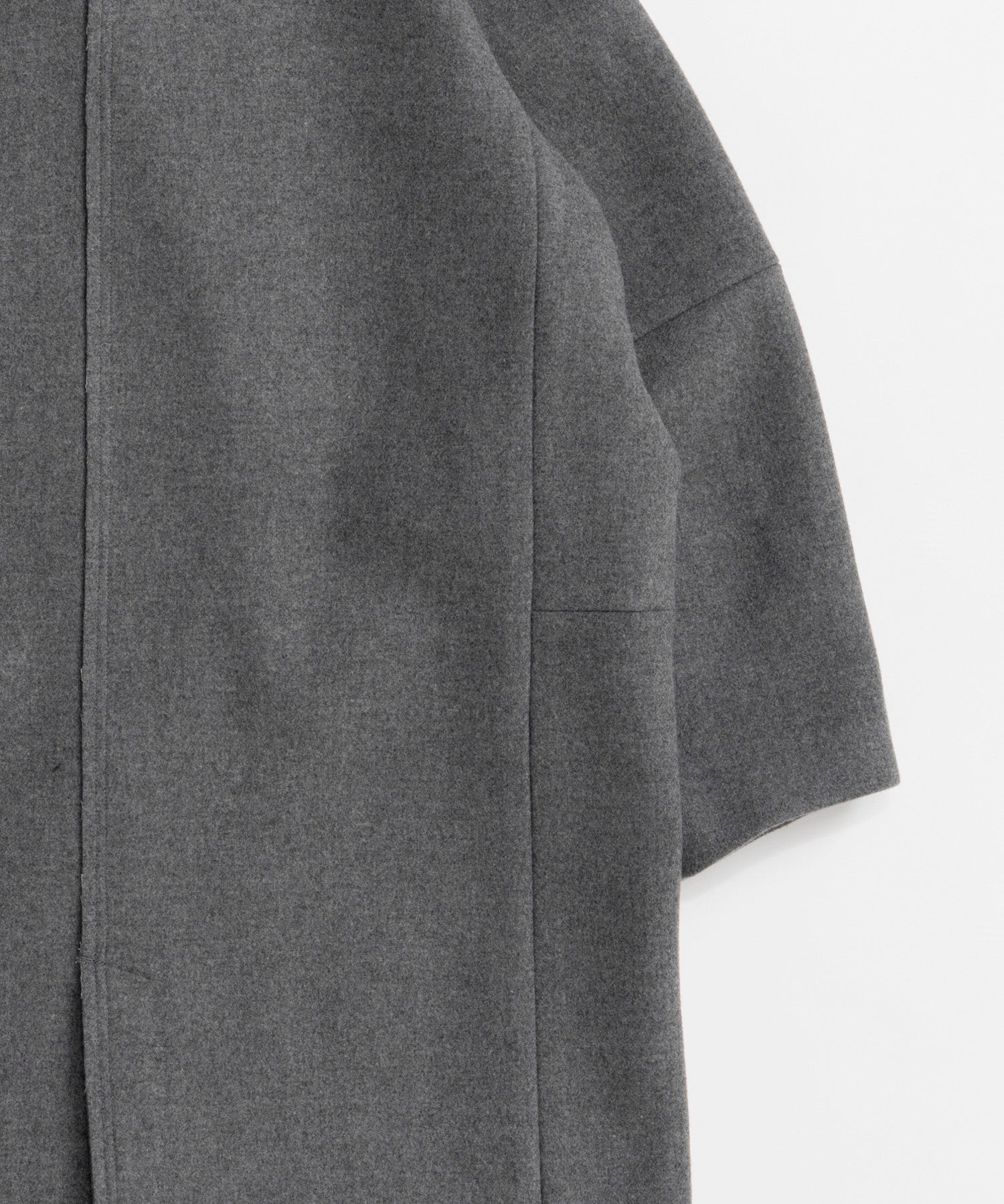 【26AUTUMN PRE-ORDER】Super 140 Balloon Sleeve Wool Long Coat
