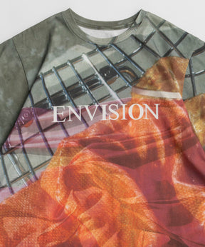 Fabric Photo Over T-Shirt