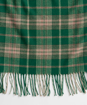 【26AUTUMN PRE-ORDER】Check Fringe Skirt