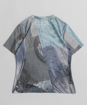 [2026Summer PRE-ORDER] Mesh Print Compact T-Shirt