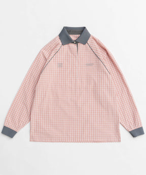 【25SPRING PRE-ORDER】NEW BEGING plaid pattern Polo Shirt