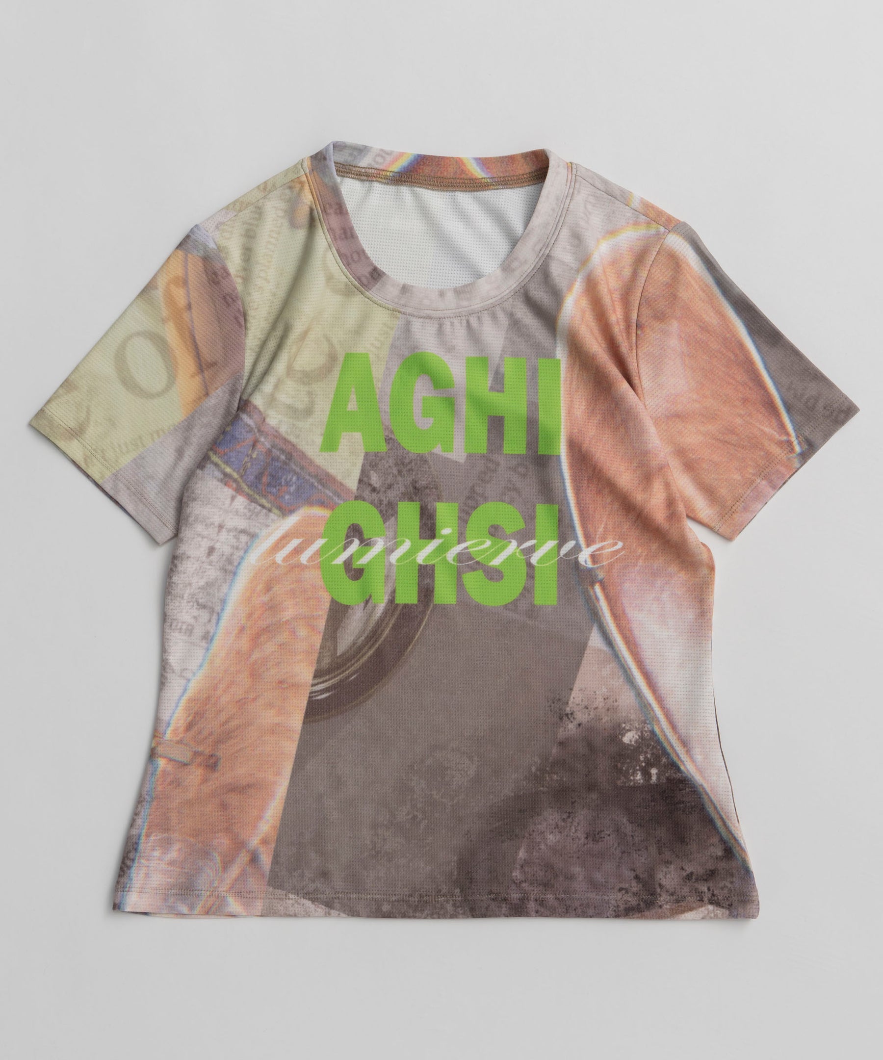 [2026Summer PRE-ORDER] Mesh Print Compact T-Shirt