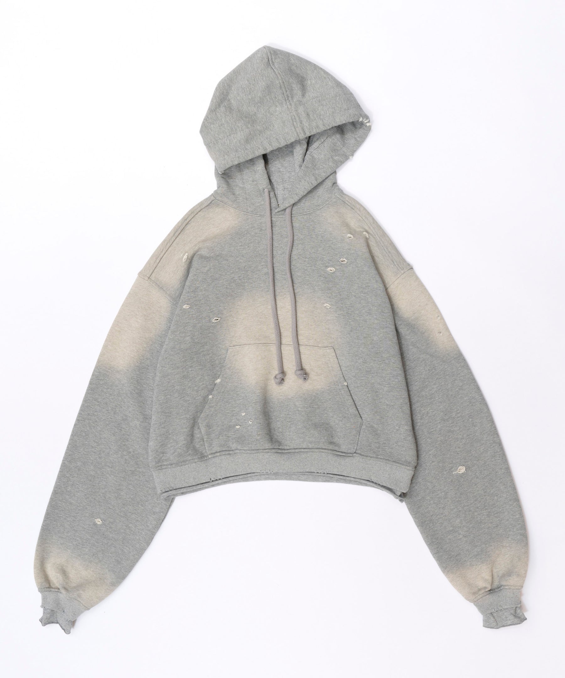 MAISON SPECIAL Sweat Damage Hoodieストックトップス