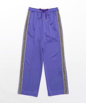 【SALE】Knit Tape Side Line Wide Pants
