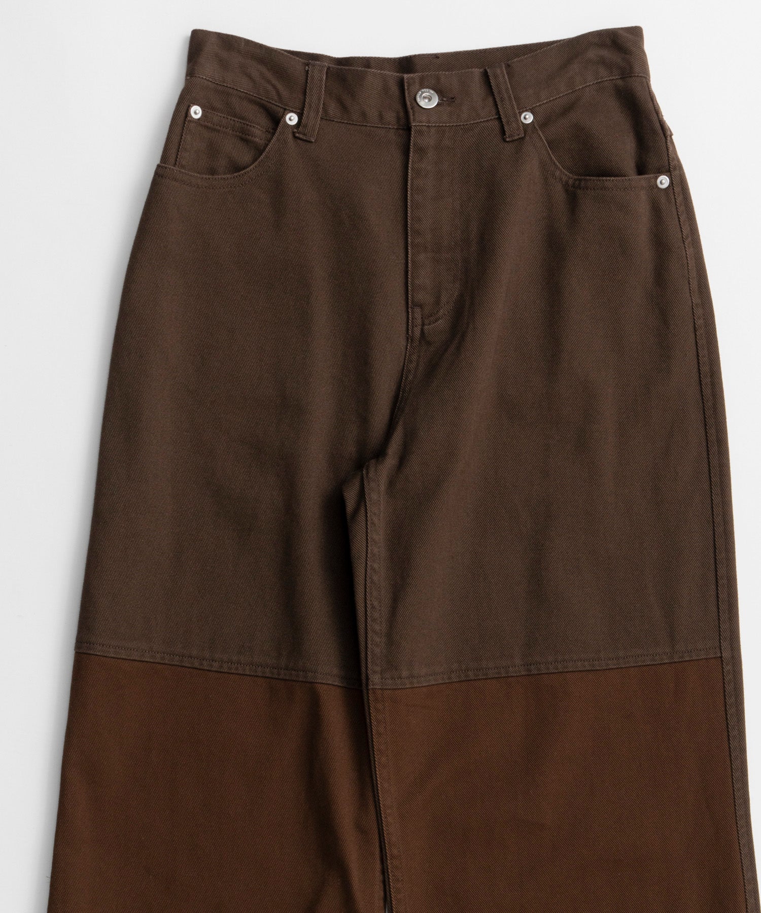 【26AUTUMN PRE-ORDER】Knee Patch Wide Denim