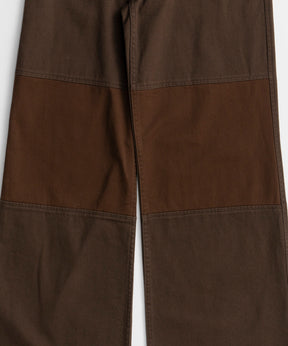 【26AUTUMN PRE-ORDER】Knee Patch Wide Denim