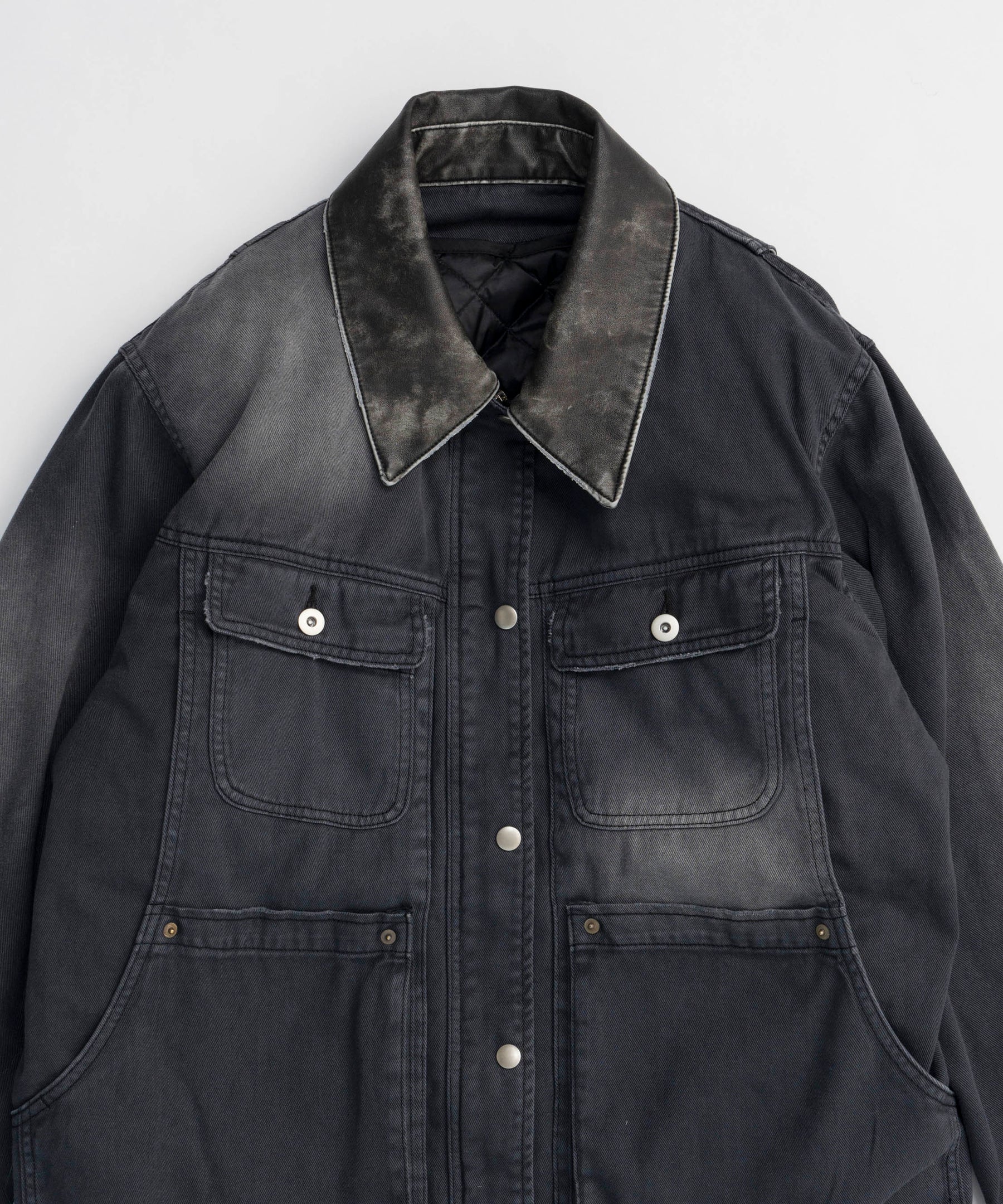 【24WINTER PRE-ORDER】Wash Processing Work Blouson