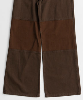 【26AUTUMN PRE-ORDER】Knee Patch Wide Denim