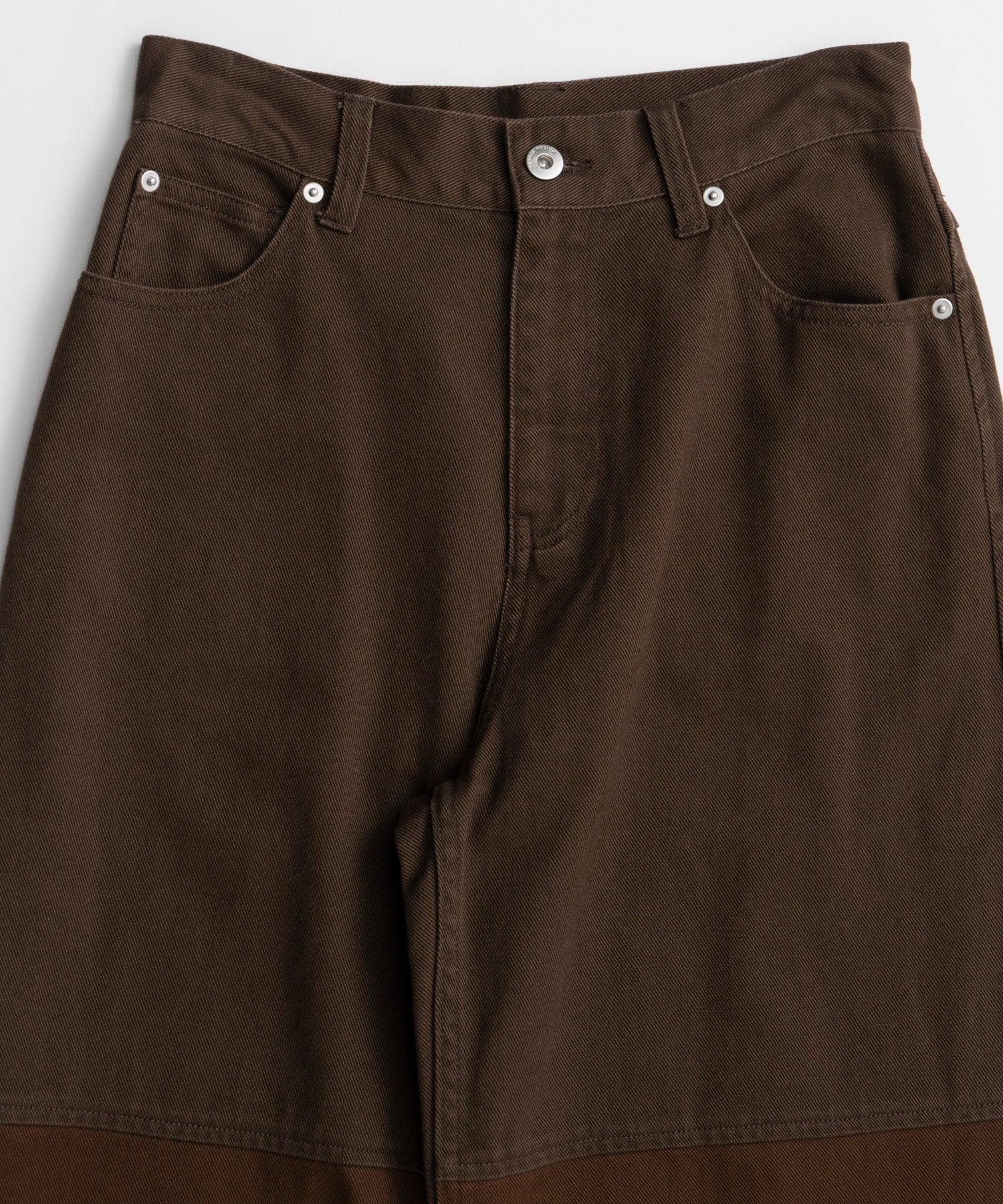 【26AUTUMN PRE-ORDER】Knee Patch Wide Denim