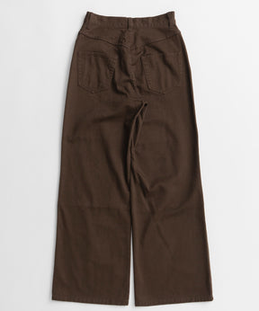 【26AUTUMN PRE-ORDER】Knee Patch Wide Denim