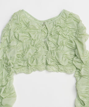 【26SPRING PRE-ORDER】Random Charring Bolero