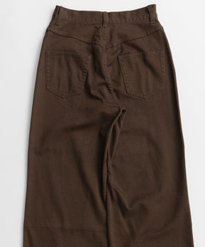 【26AUTUMN PRE-ORDER】Knee Patch Wide Denim