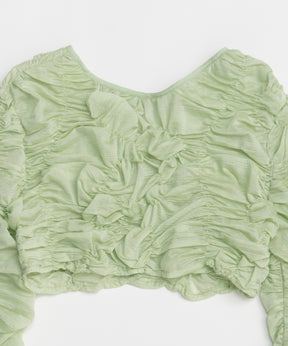 【26SPRING PRE-ORDER】Random Charring Bolero