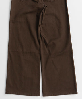 【26AUTUMN PRE-ORDER】Knee Patch Wide Denim