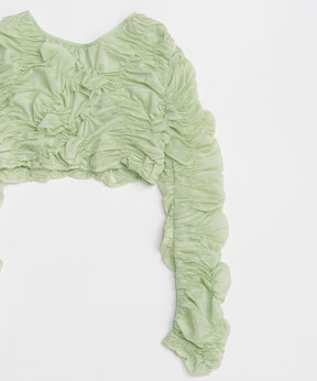 【26SPRING PRE-ORDER】Random Charring Bolero