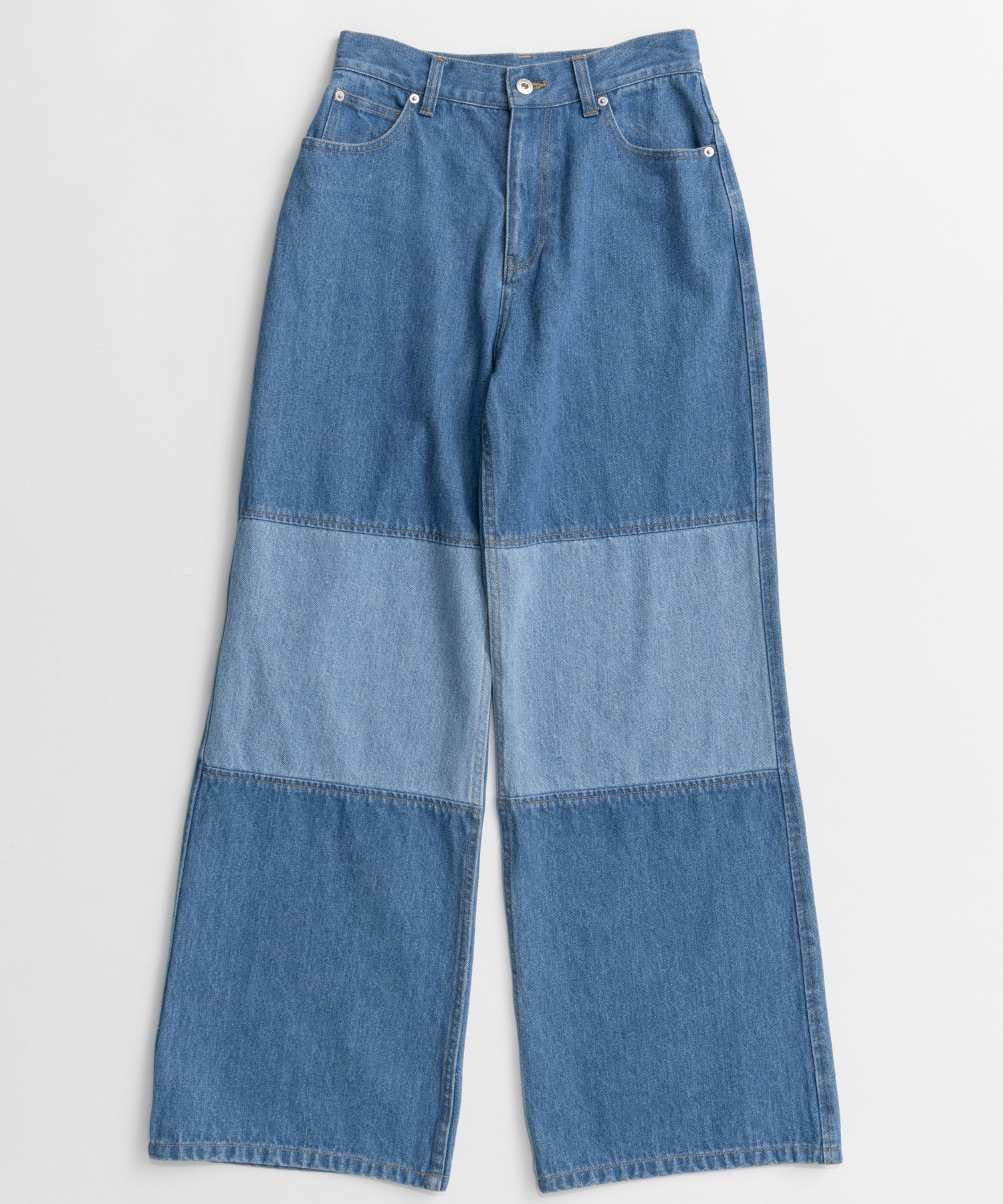 【26AUTUMN PRE-ORDER】Knee Patch Wide Denim
