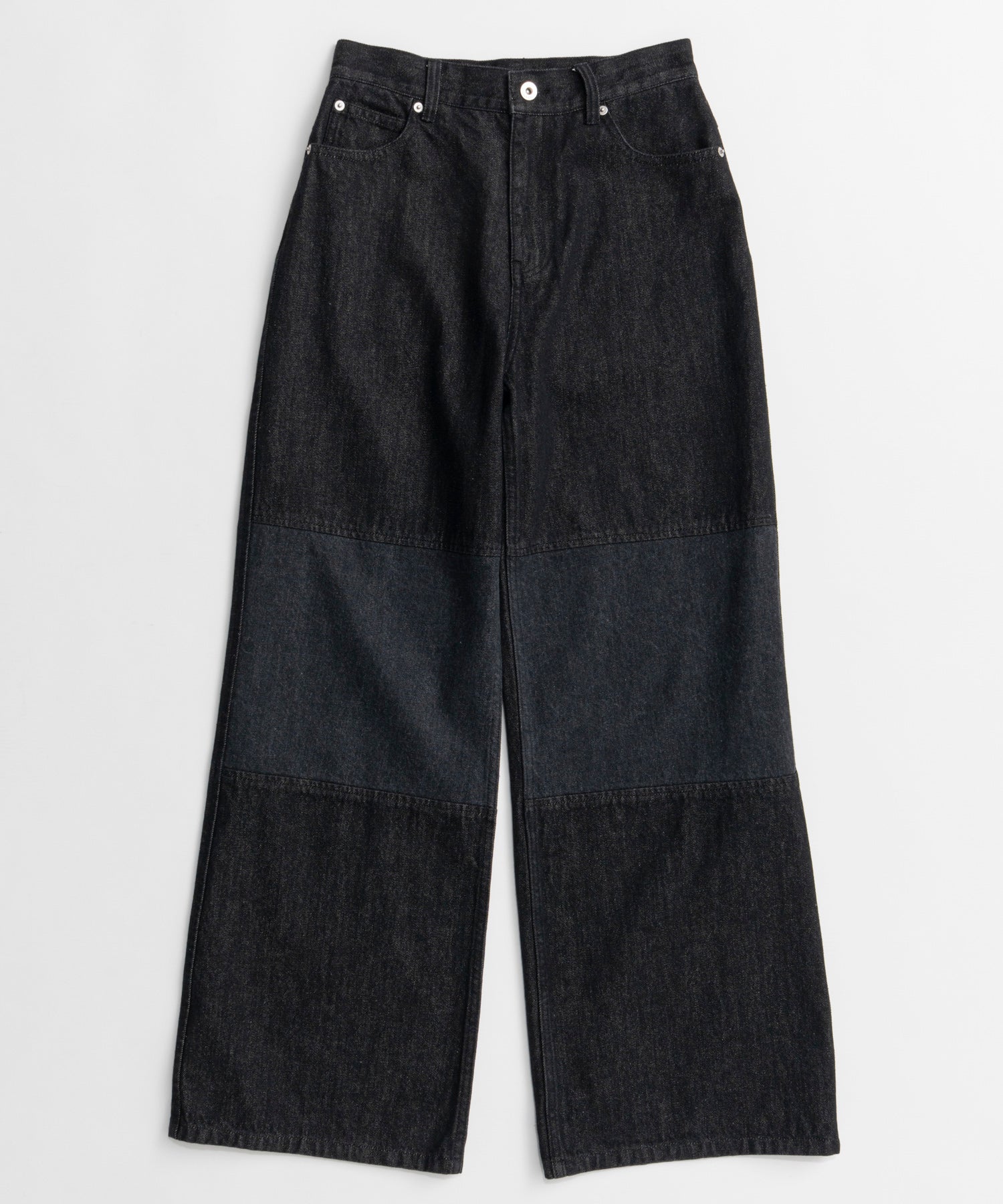 【26AUTUMN PRE-ORDER】Knee Patch Wide Denim