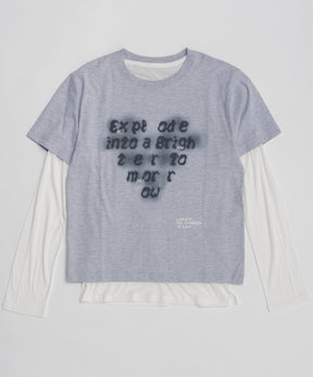 【26SPRING PRE-ORDER】Open Heart Layered T-Shirt