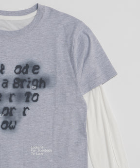 【26SPRING PRE-ORDER】Open Heart Layered T-Shirt