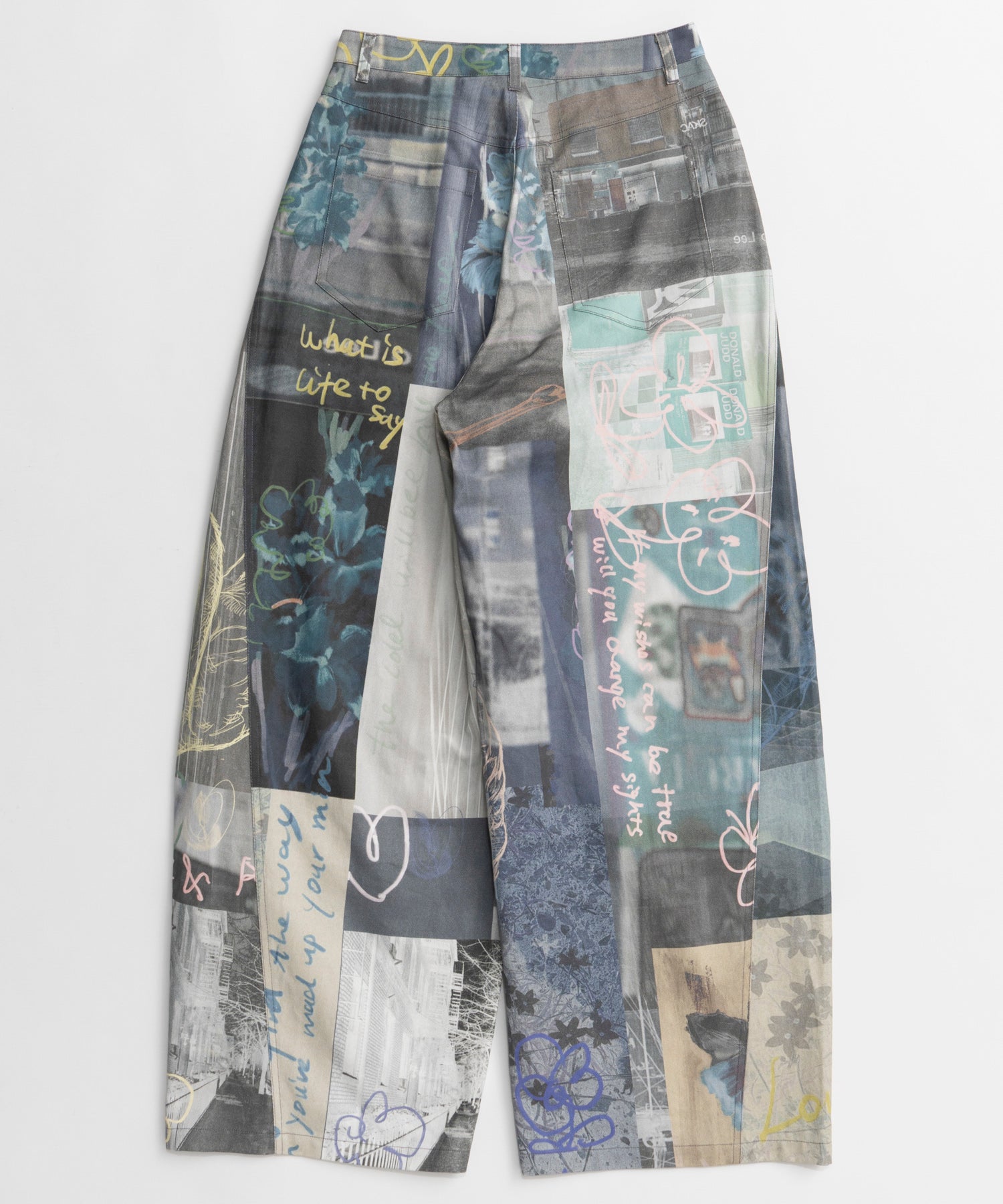 【26AUTUMN PRE-ORDER】Collage Drawing Pants