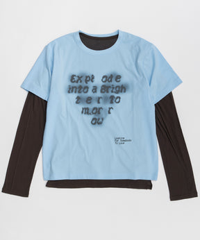 【26SPRING PRE-ORDER】Open Heart Layered T-Shirt