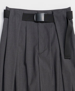 [26SPRING PRE-ORDER]Tunnel Loop Belt Set Pants