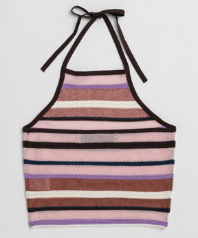 Border American Sleeve Knit Tank