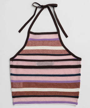 Border American Sleeve Knit Tank
