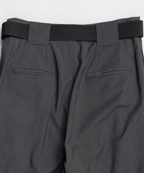 [26SPRING PRE-ORDER]Tunnel Loop Belt Set Pants