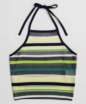Border American Sleeve Knit Tank