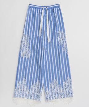 【26SPRING PRE-ORDER】Striped Lace Pants
