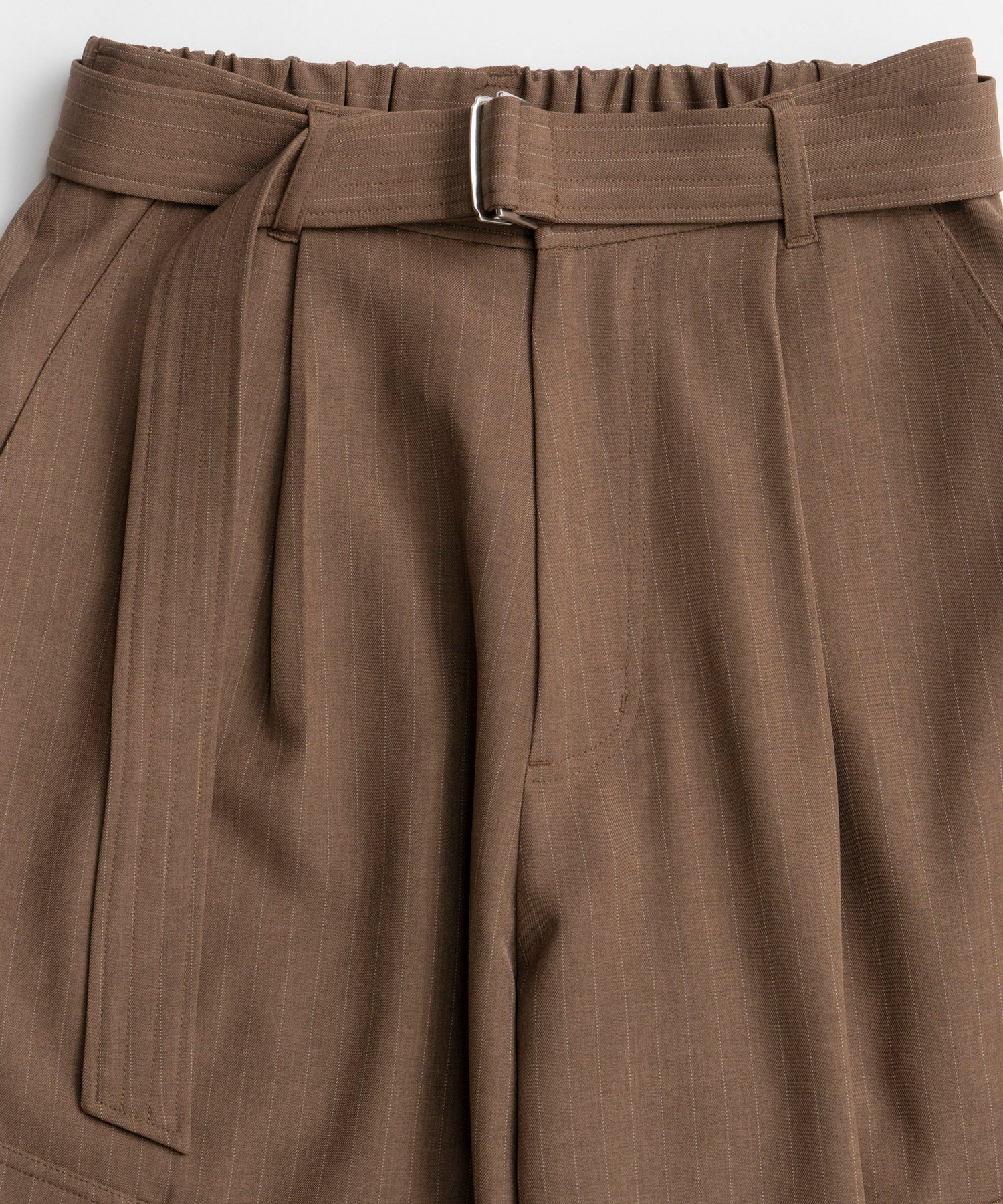 【26AUTUMN PRE-ORDER】Belted Suiting Cargo Pants