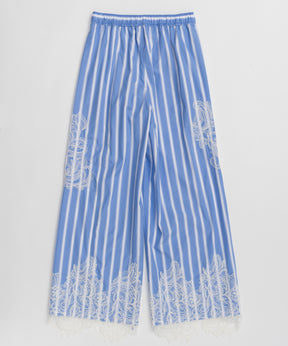 【26SPRING PRE-ORDER】Striped Lace Pants