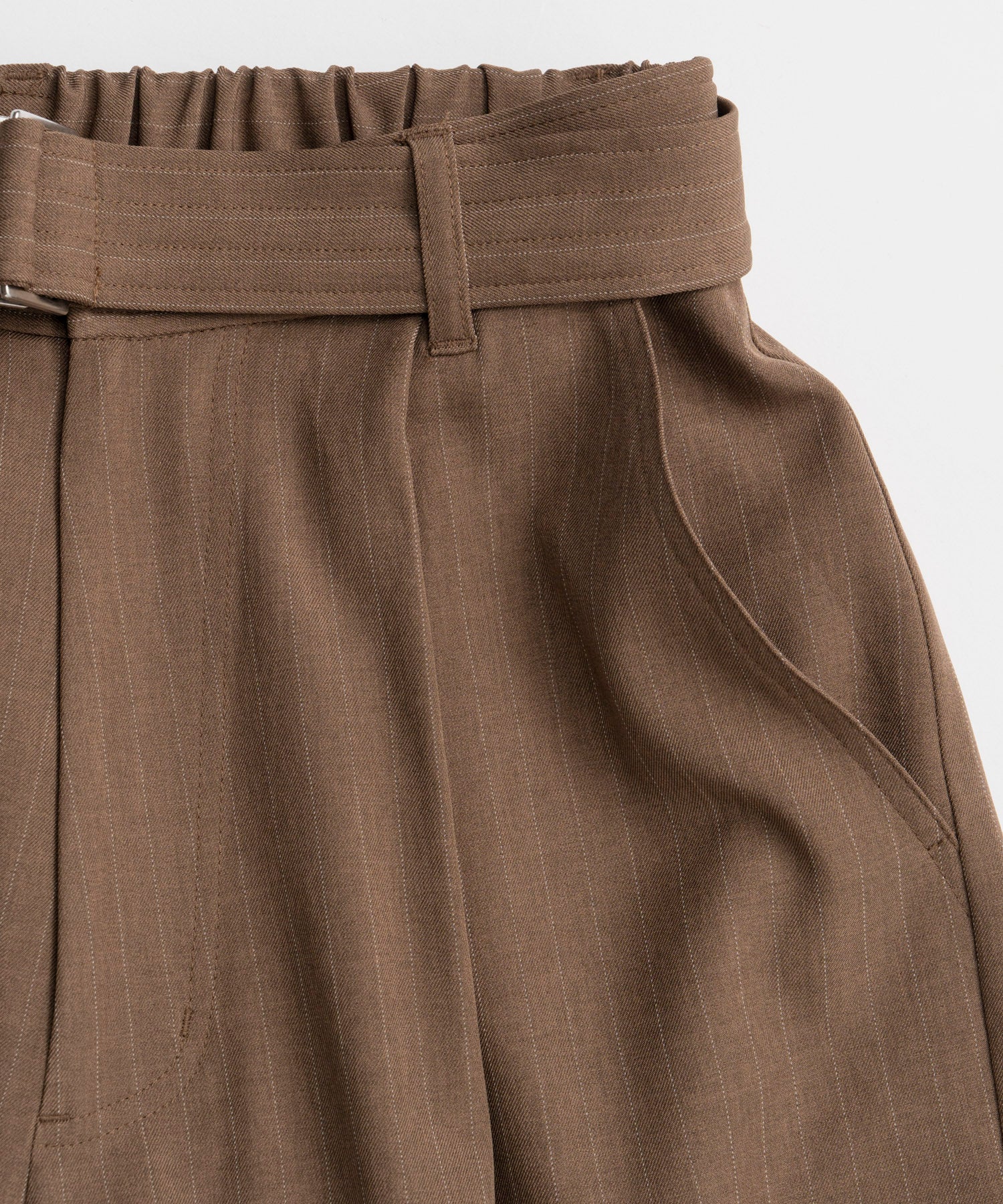 【26AUTUMN PRE-ORDER】Belted Suiting Cargo Pants
