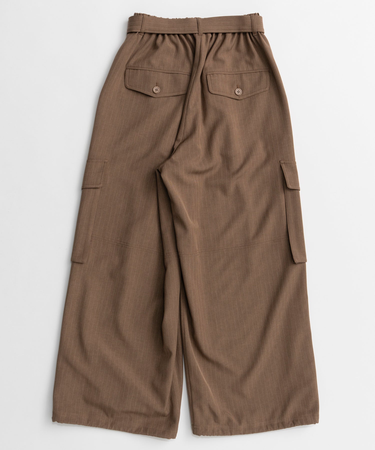 【26AUTUMN PRE-ORDER】Belted Suiting Cargo Pants