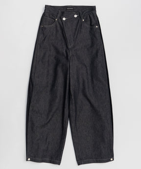 【26SPRING PRE-ORDER】Side-Tuck Cocoon Denim Pants