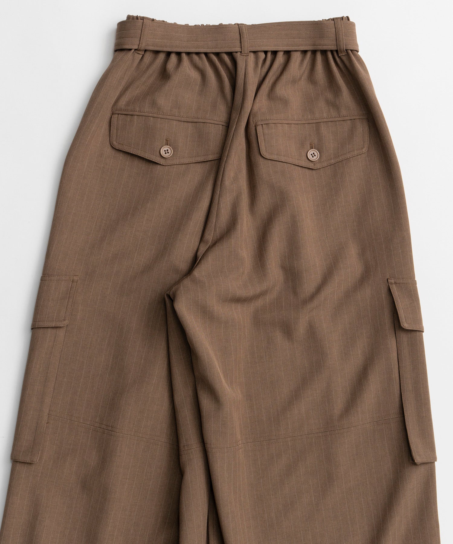 【26AUTUMN PRE-ORDER】Belted Suiting Cargo Pants