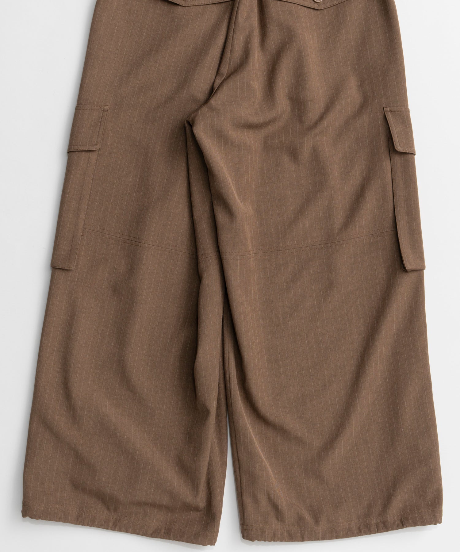 【26AUTUMN PRE-ORDER】Belted Suiting Cargo Pants