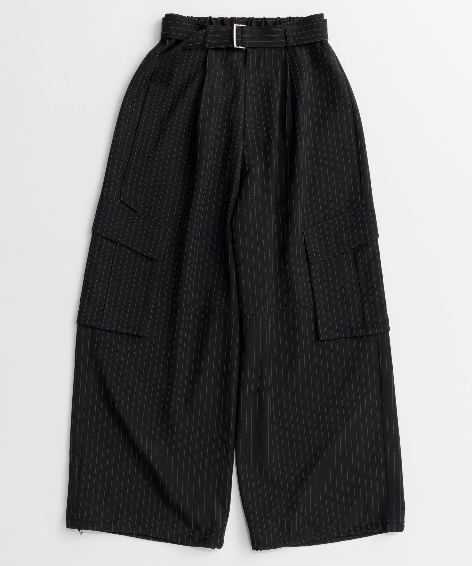 【26AUTUMN PRE-ORDER】Belted Suiting Cargo Pants