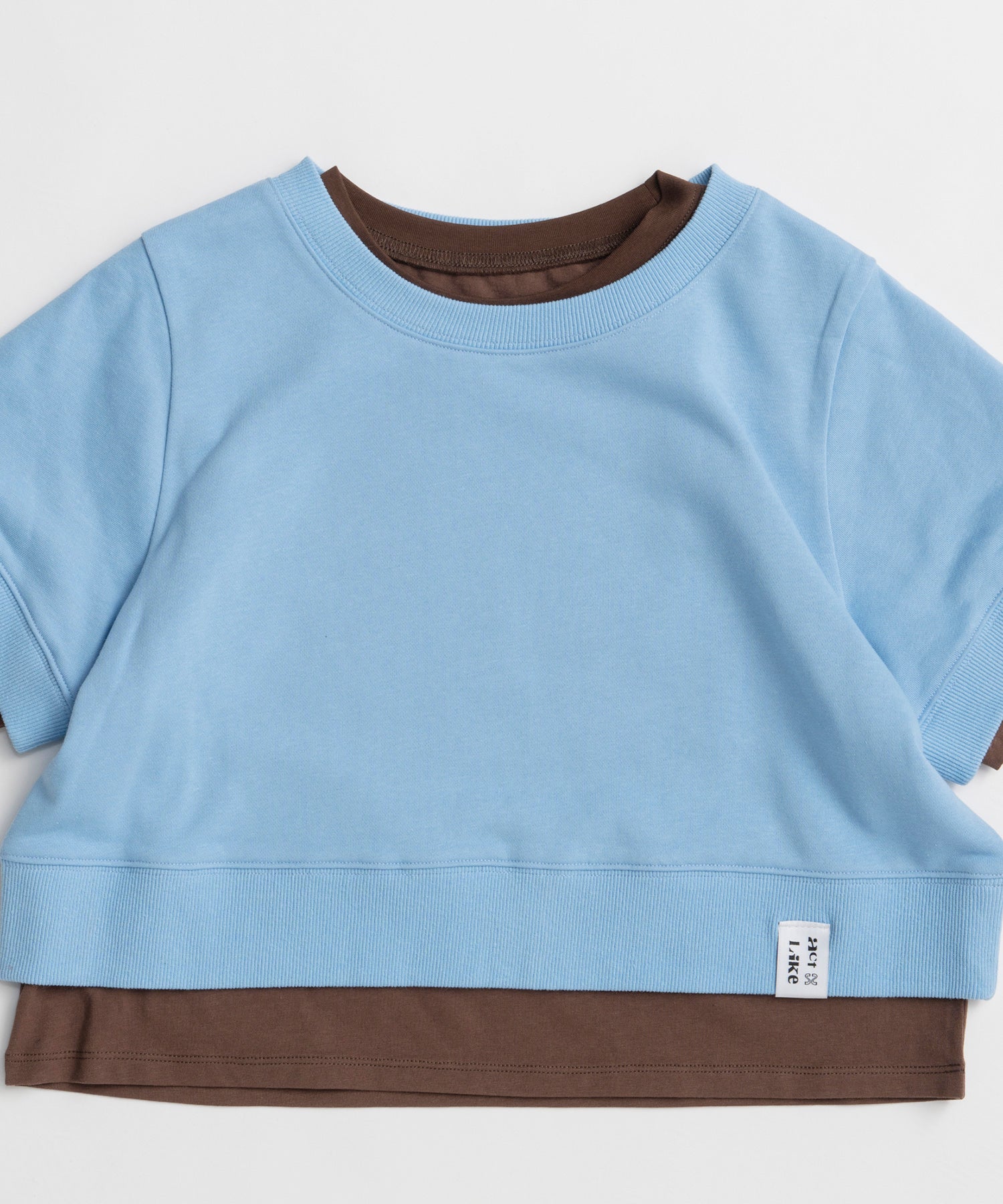 French Terry Layered Set T-Shirt