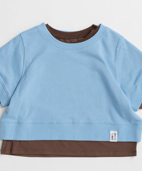French Terry Layered Set T-Shirt