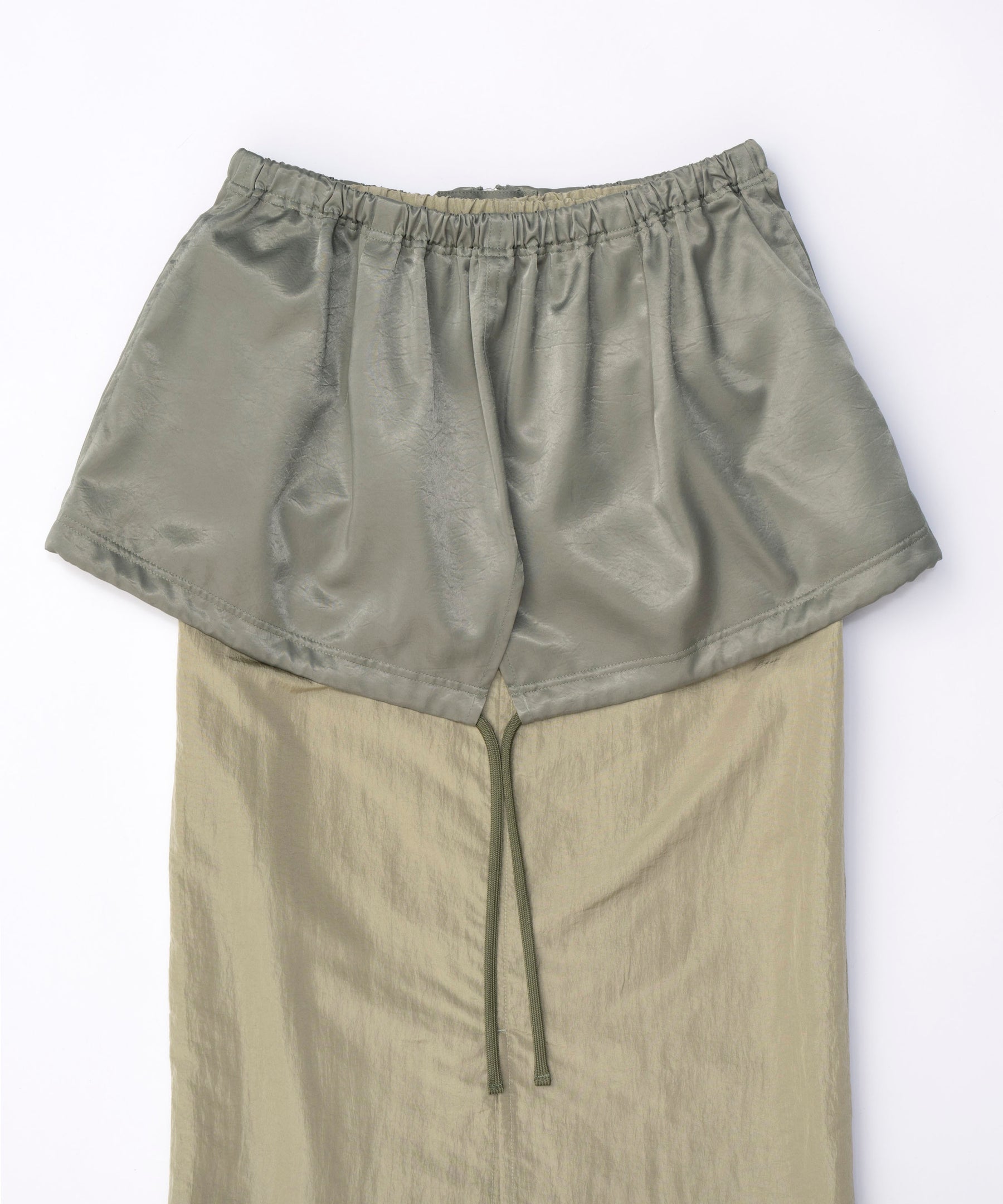 Pocket Layered Tight Skirt