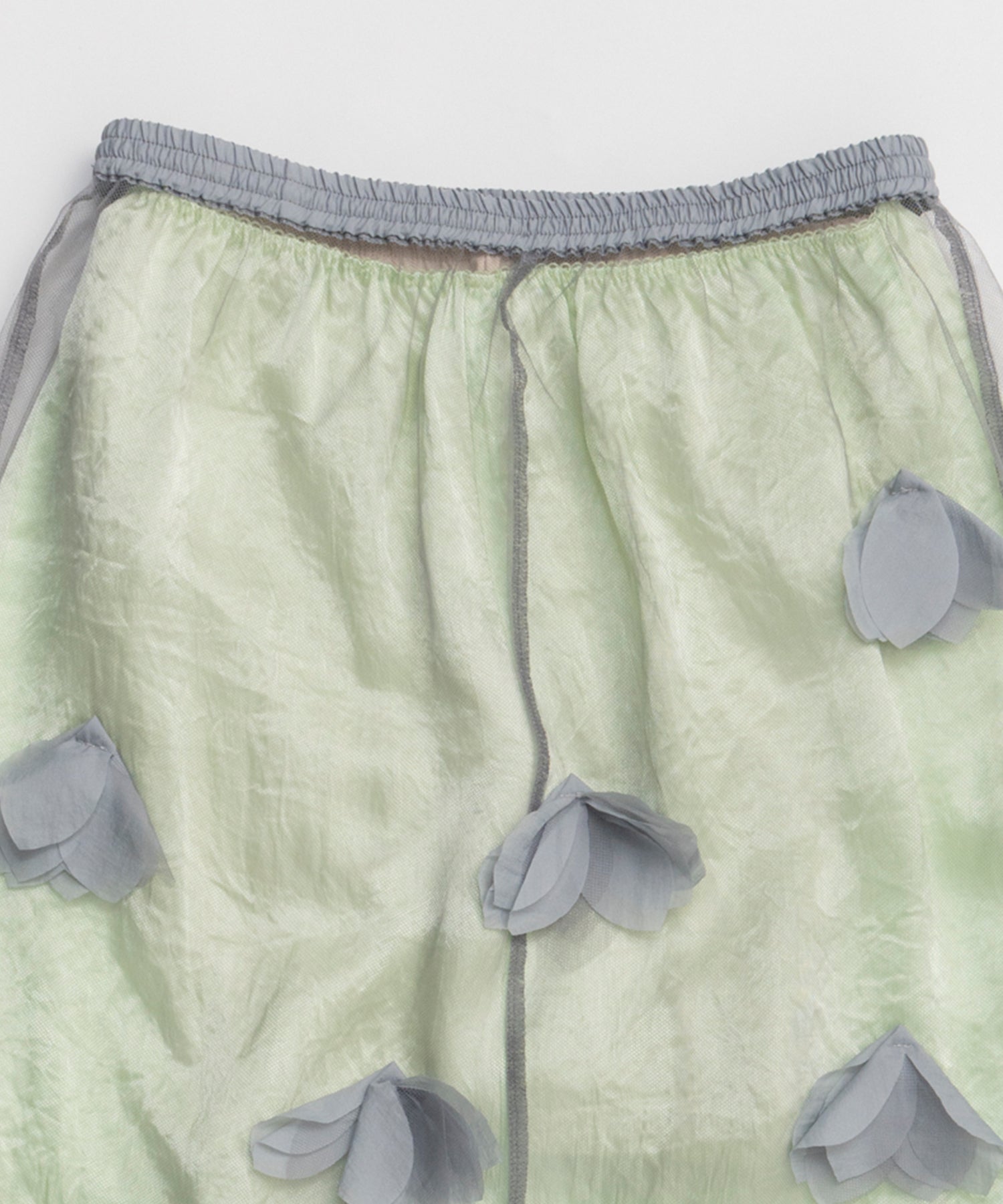 【26SPRING PRE-ORDER】Sheer Floral Layered Skirt