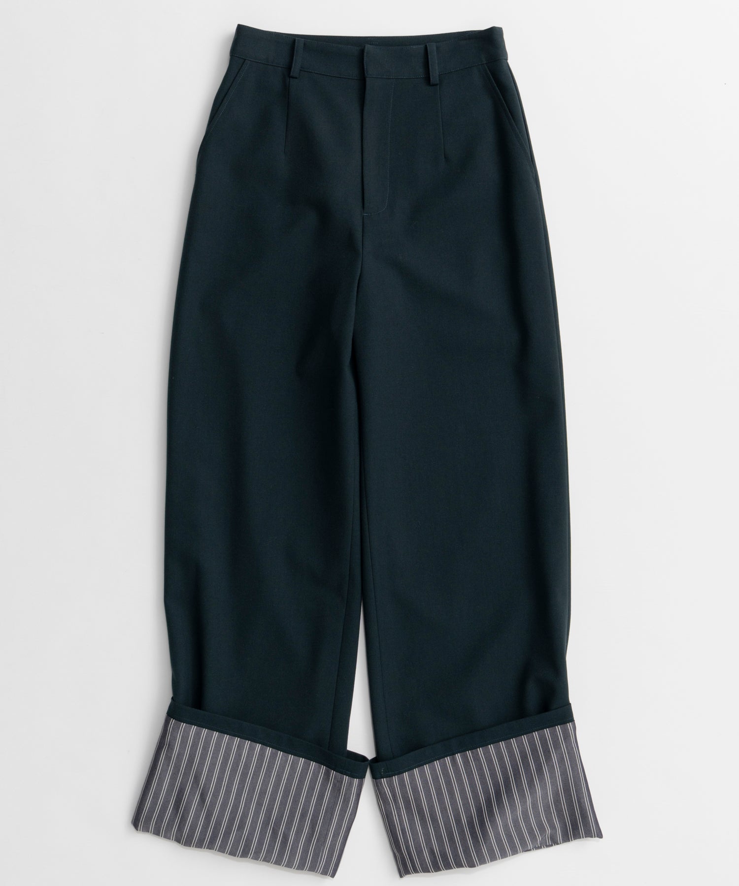 【26AUTUMN PRE-ORDER】Roll-Up Stripe Pants