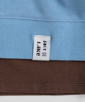French Terry Layered Set T-Shirt
