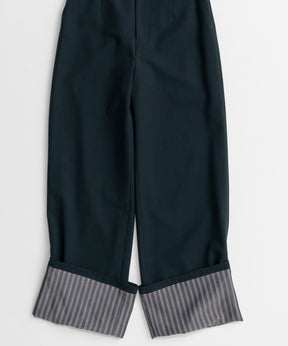 【26AUTUMN PRE-ORDER】Roll-Up Stripe Pants