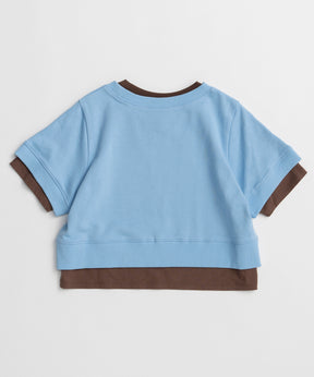 French Terry Layered Set T-Shirt