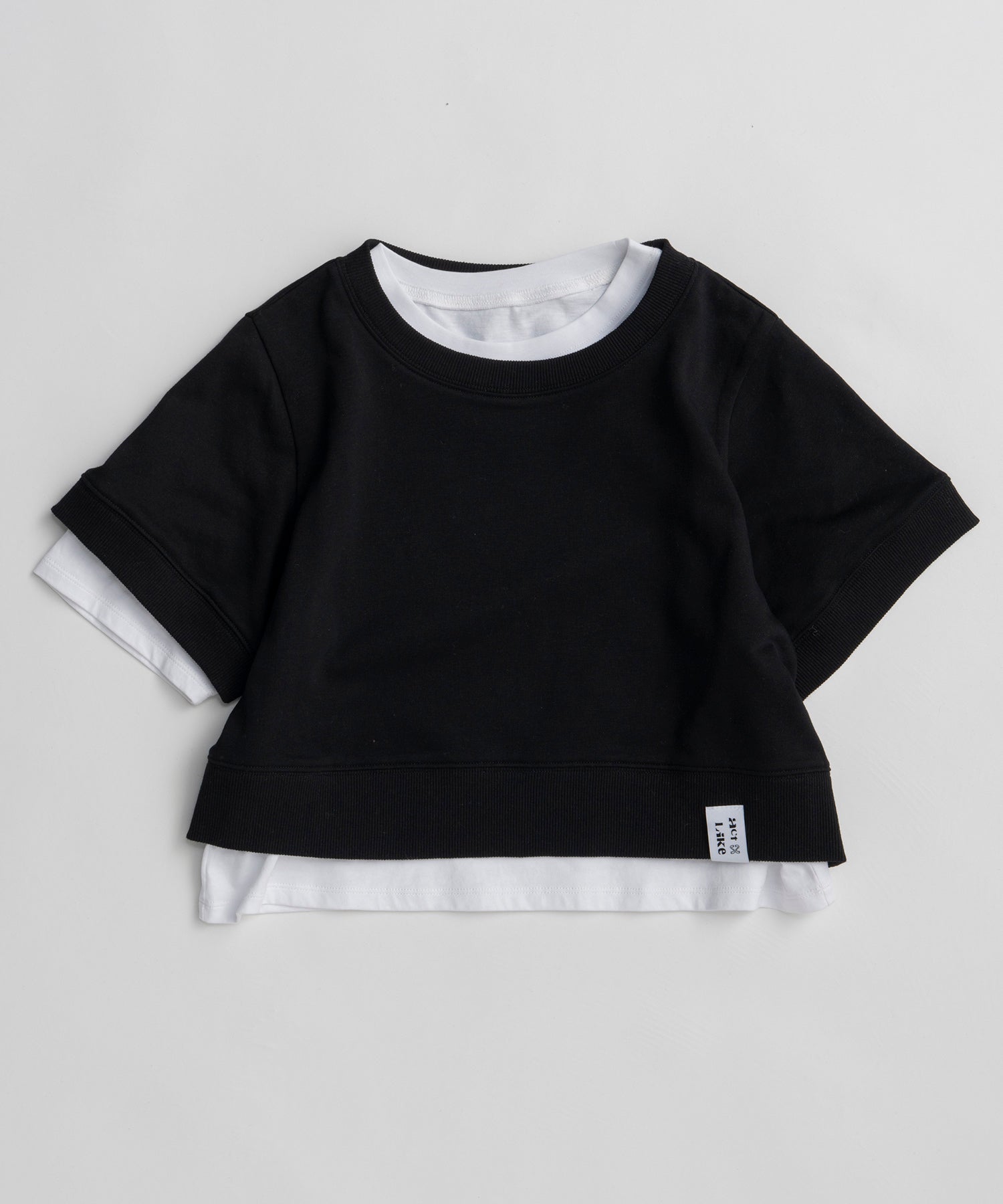 French Terry Layered Set T-Shirt