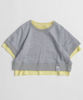 French Terry Layered Set T-Shirt